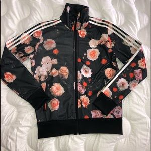 Floral Addias jacket
